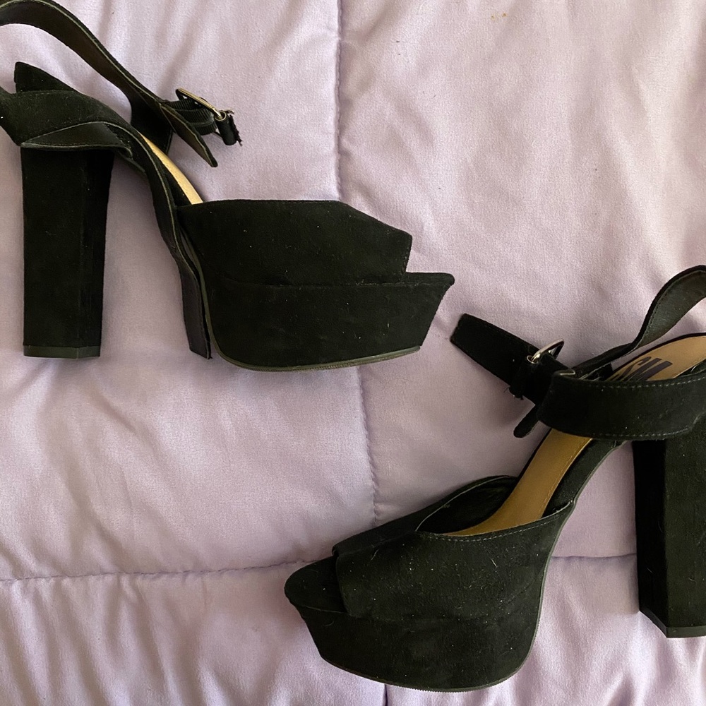 Black heels